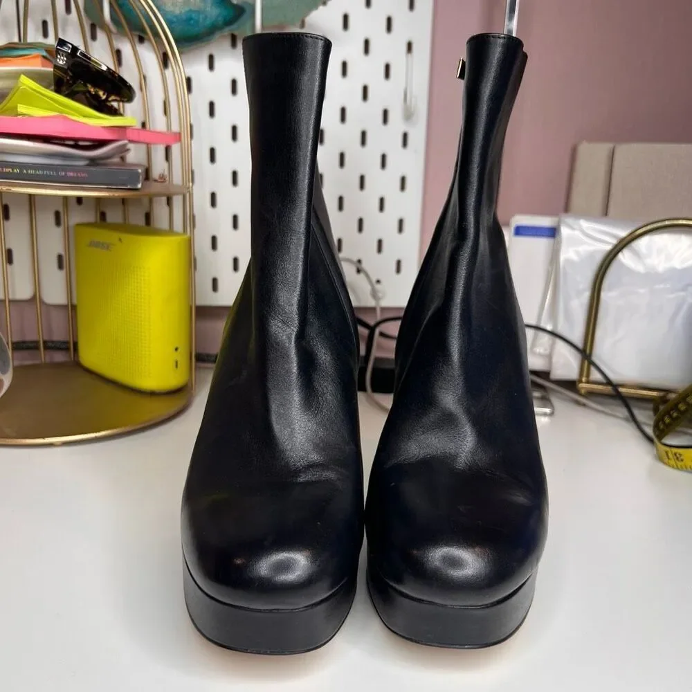 These are the MICHAEL Michael Kors Women's Porter Platform Dress Booties